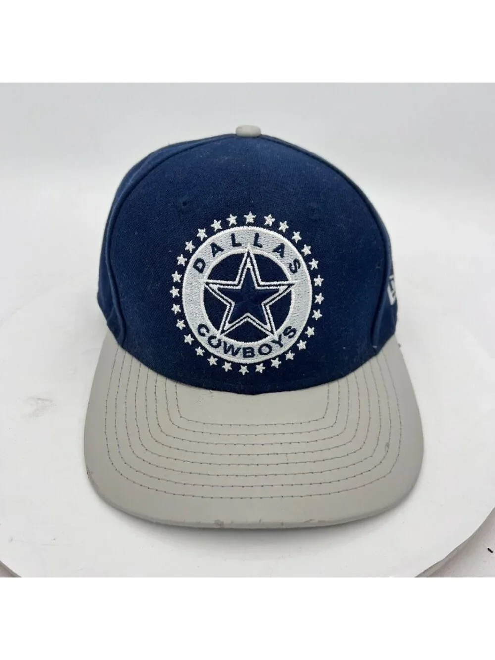 Dallas Cowboys NFL New Era 9fifty Vintage Blue Navy Grey Snapback Hat Cap